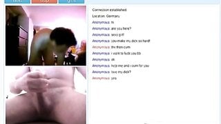 Teen from Germany with Cucumber