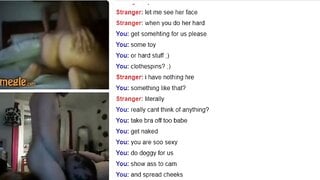 Hot Girl Cums with Couple on Omegle