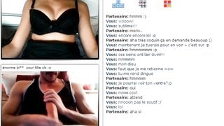 Shy French Horny Over Huge Cock On Chatroulette