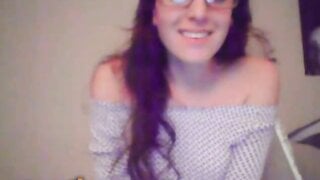 Cat-Lady Cums with Dildo in Pussy & Ass