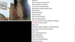 Cute girl teases and masturbates