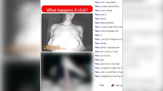 Omegle Busty Teen Masturbates