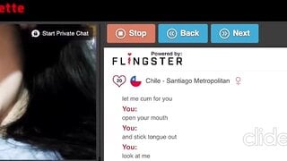 Omegle Pierced Lips Slut Wants Cum In Mouth