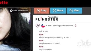 Omegle Pierced Lips Slut Wants Cum In Mouth
