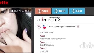 Omegle Pierced Lips Slut Wants Cum In Mouth