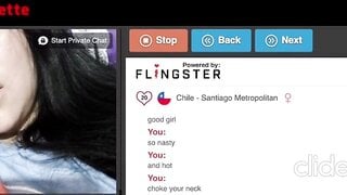 Omegle Pierced Lips Slut Wants Cum In Mouth