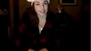 Omegle Xmas Underwear