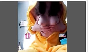 Cute Pikachu Strip Her Clothes On Omegle