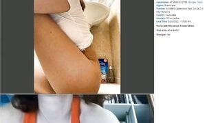 lesbian mexican In bathroom by omchater