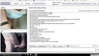 German Chubby on Chatroulette