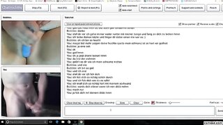 German Chubby on Chatroulette
