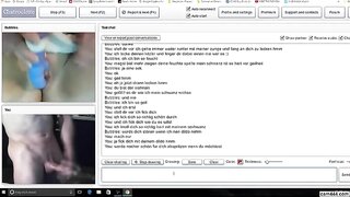 German Chubby on Chatroulette