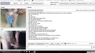 German Chubby on Chatroulette