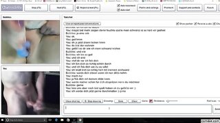 German Chubby on Chatroulette