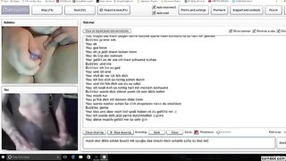 German Chubby on Chatroulette