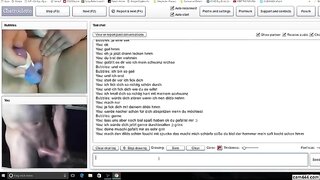 German Chubby on Chatroulette