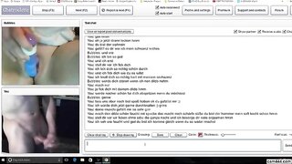 German Chubby on Chatroulette