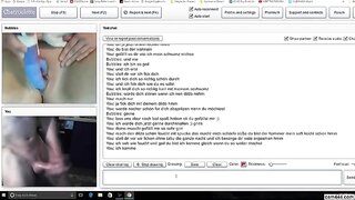 German Chubby on Chatroulette