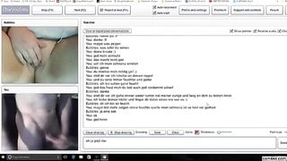 German Chubby on Chatroulette