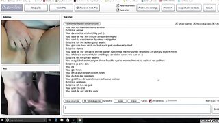 German Chubby on Chatroulette