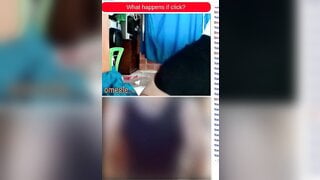 Omegle Girl 106 - Incredible Teen in Skirt