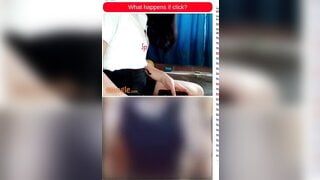 Omegle Girl 106 - Incredible Teen in Skirt