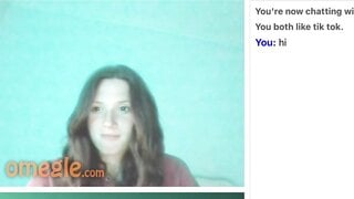 Red Head Omegle Dick Reaction