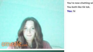 Red Head Omegle Dick Reaction