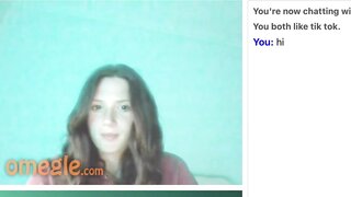 Red Head Omegle Dick Reaction