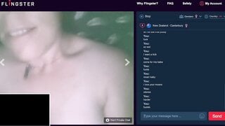 Omegle Girl Cums Hard With Toy