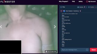 Omegle Girl Cums Hard With Toy