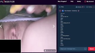 Omegle Girl Cums Hard With Toy
