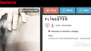 DirtyRoulette Horny Indian Slut Moans