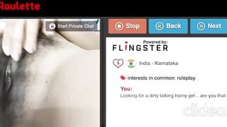 DirtyRoulette Horny Indian Slut Moans