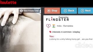 DirtyRoulette Horny Indian Slut Moans