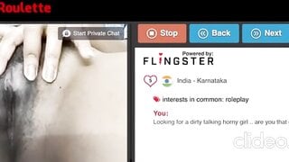 DirtyRoulette Horny Indian Slut Moans