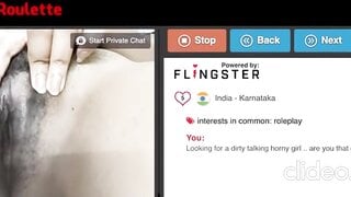 DirtyRoulette Horny Indian Slut Moans