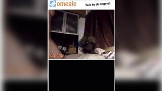 Asian Omegle With Her Purple Dildo