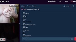 Omegle British Slut Teases And Skips
