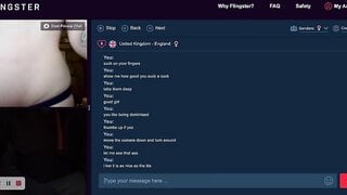Omegle British Slut Teases And Skips