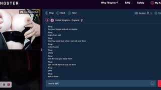 Omegle British Slut Teases And Skips
