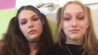 Teens Teasing Me While I Jerk Off