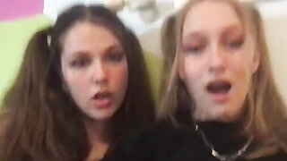 Teens Teasing Me While I Jerk Off