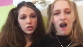 Teens Teasing Me While I Jerk Off