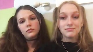 Teens Teasing Me While I Jerk Off