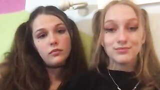 Teens Teasing Me While I Jerk Off