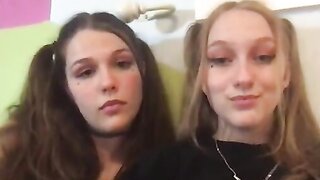 Teens Teasing Me While I Jerk Off