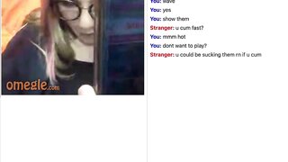 Omegle - Feet tease