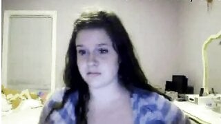 Chubby Teen Flashing On Omegle