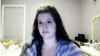 Chubby Teen Flashing On Omegle